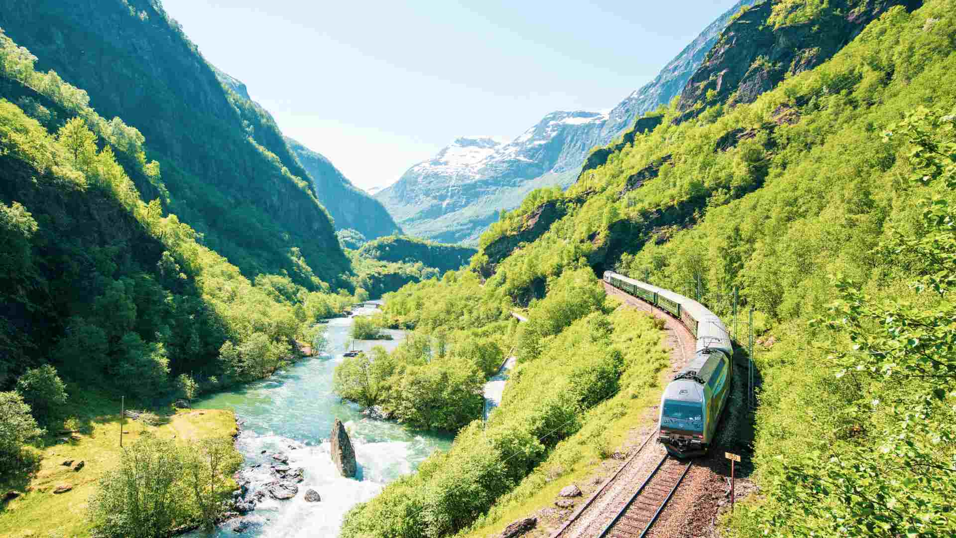 Hardangervidda med Fl�msbanan och B�ttur i Norska Fjordar 