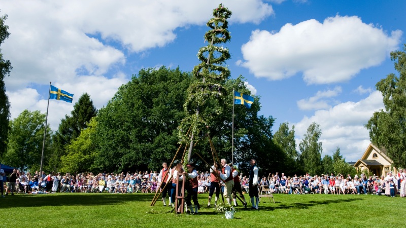 Midsommar i Skara 